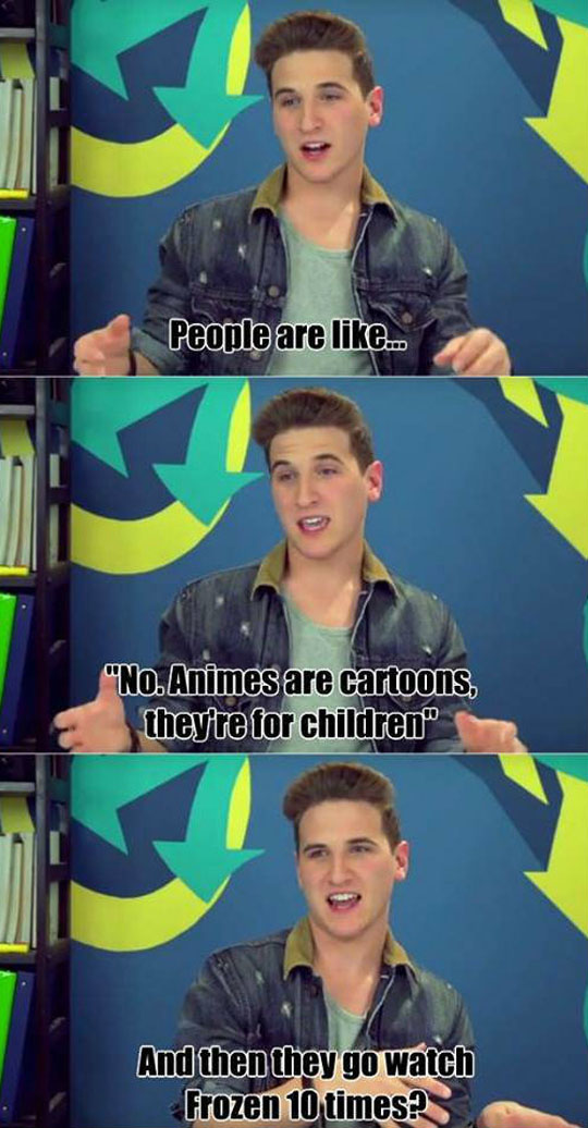 Animes Are Cartoons