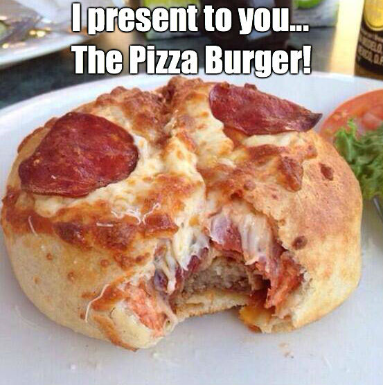 The Pizza Burger