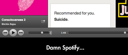 Damn Spotify