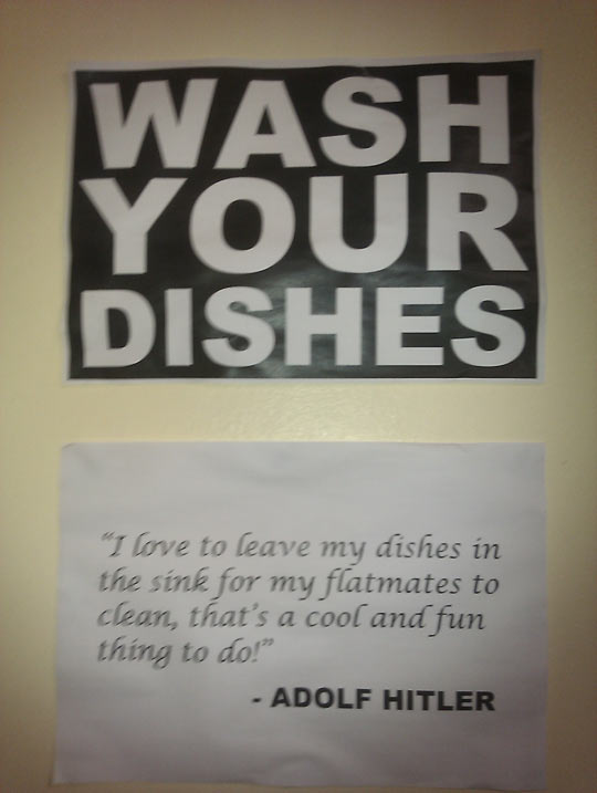 Wash Your Dishes