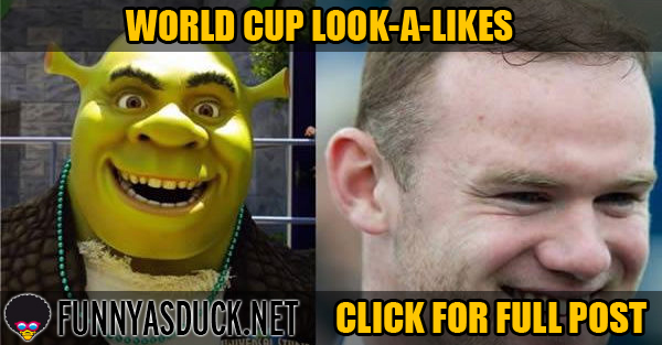 World Cup Look-A-Likes