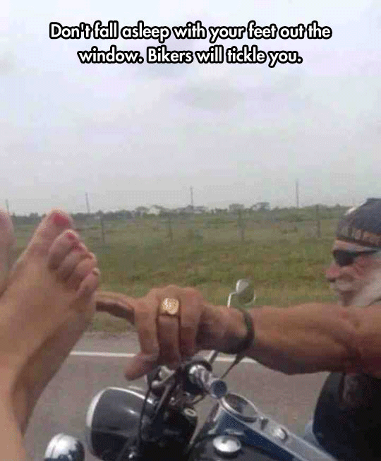 Biker Tickles