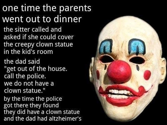 Clown Statue