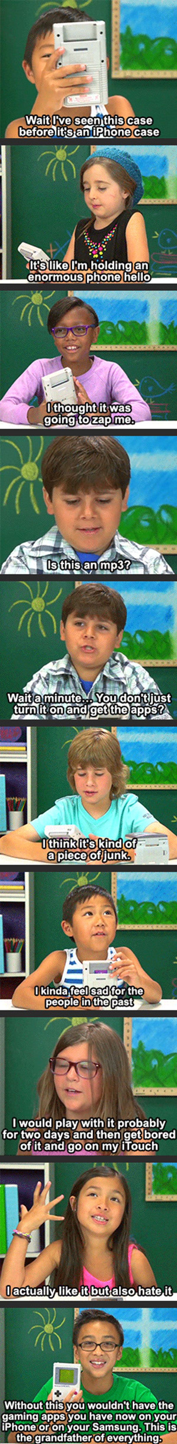 Kids React To A Gameboy