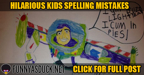 Hilarious Kids Spelling Mistakes