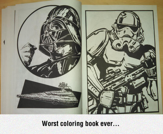 Worst Coloring Book Ever