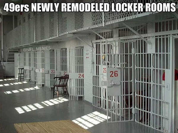 49ers New Locker Rooms