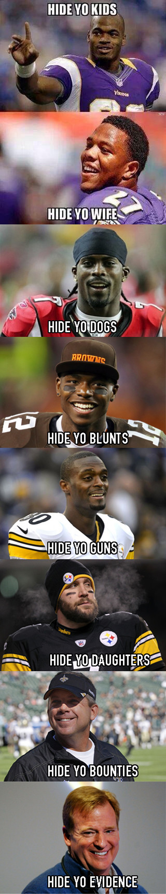 Hide Yo - NFL Edition