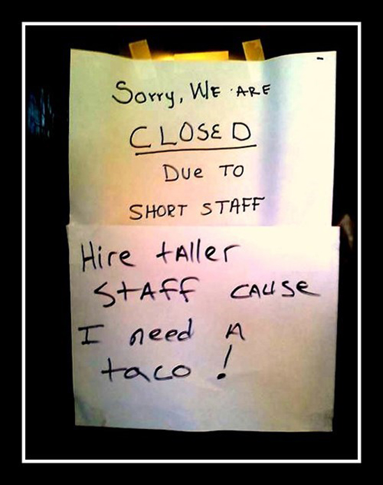 Short Staffed