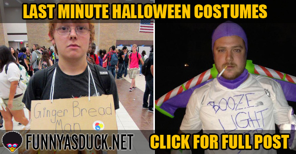 Last Minute Halloween Costumes