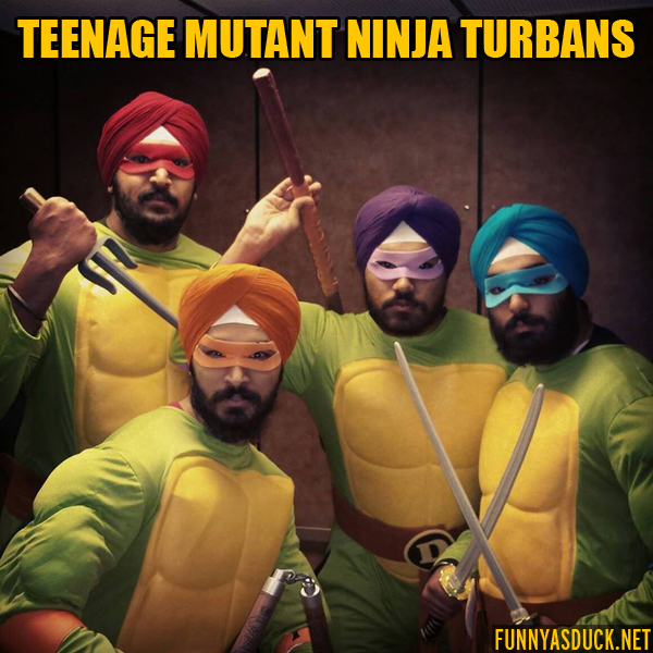 Teenage Mutant Ninja Turbans