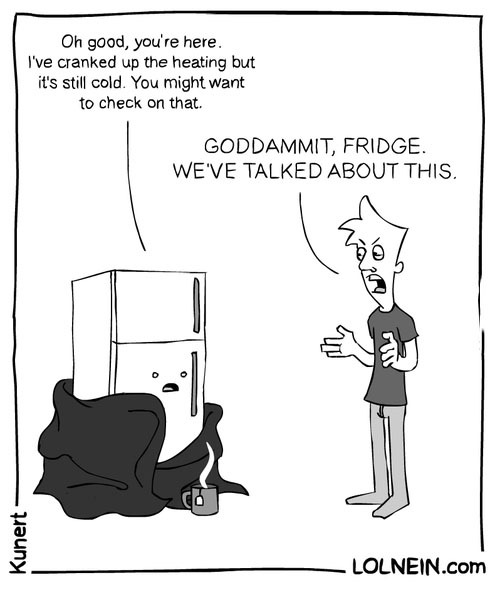 Confused Fridge