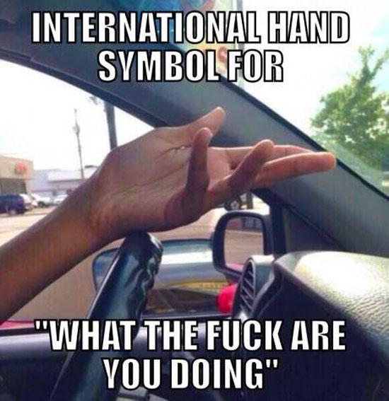 International Hand Symbol