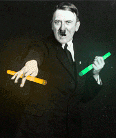 Hitler At The Rave