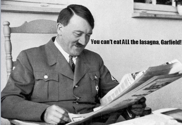 Hitler Reads The Funnies
