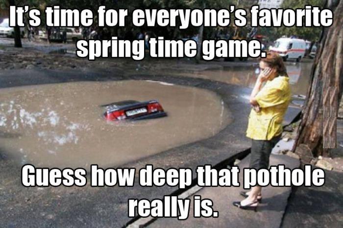 Deep Potholes